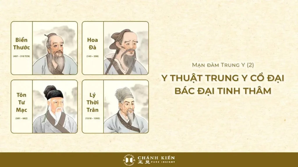 Mạn đàm Trung Y (2): Y thuật Trung Y cổ đại bác đại tinh thâm