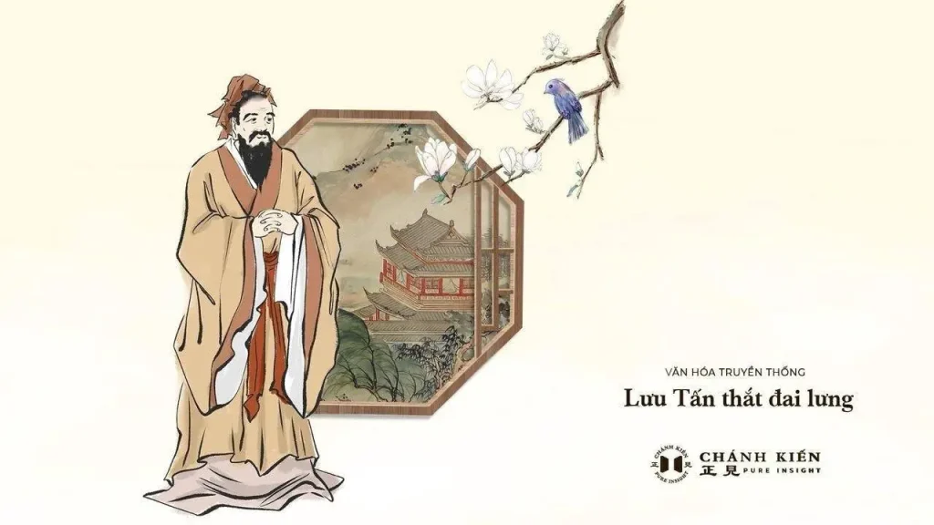 Câu chuyện đạo đức truyền thống Trung Hoa (Đễ) (8): Lưu Tấn thắt đai lưng