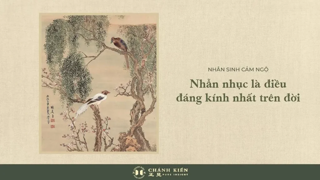 Thắp sáng ngọn đèn tâm (19): Nhẫn nhục là điều đáng kính nhất trên đời